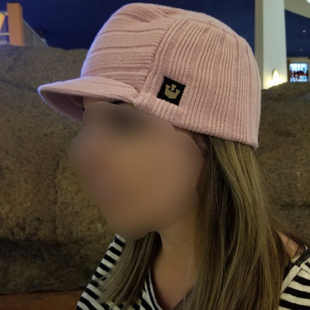 Goorin Bros. Pink Military Cadet Brim Beanie Hat - Picture 4 of 8